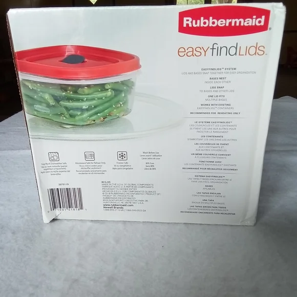 Rubbermaid Kitchen Food Storage Containers - Picture 4 of 5